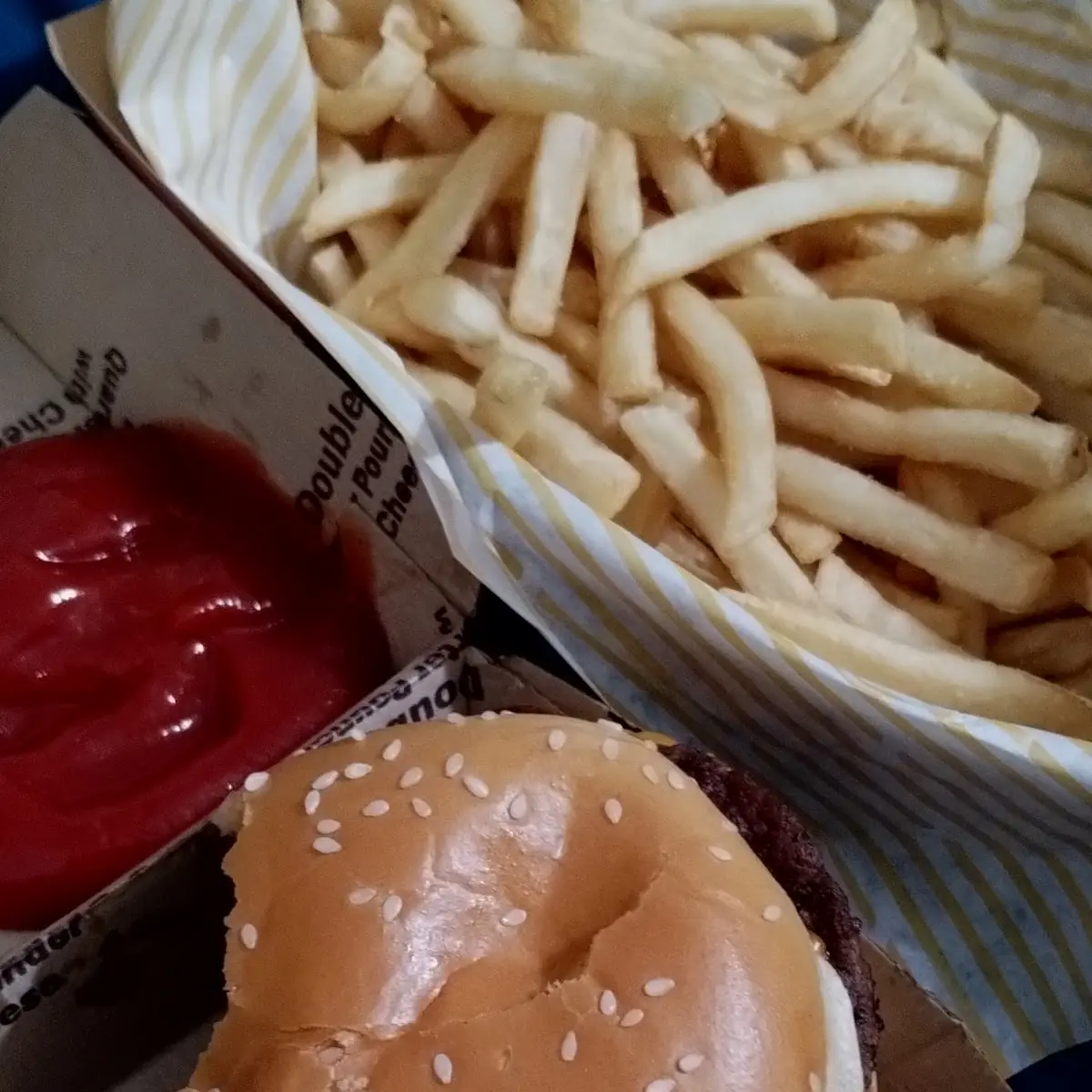 A Double Quarter Pounder