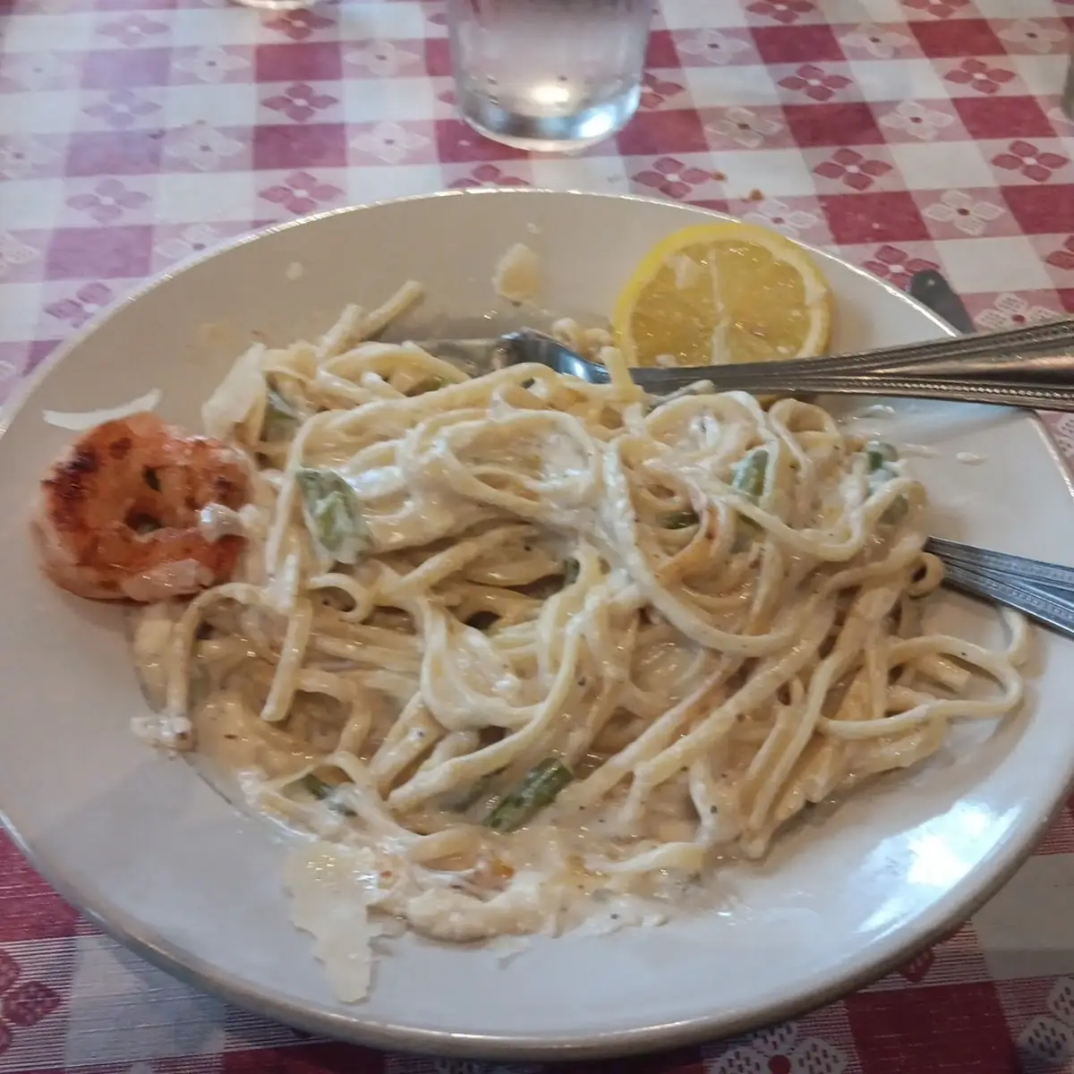 Fettuccine Alfredo with Chicken