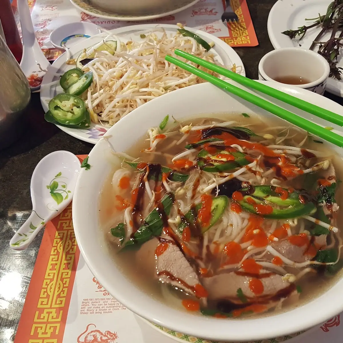 Pho with Brisket