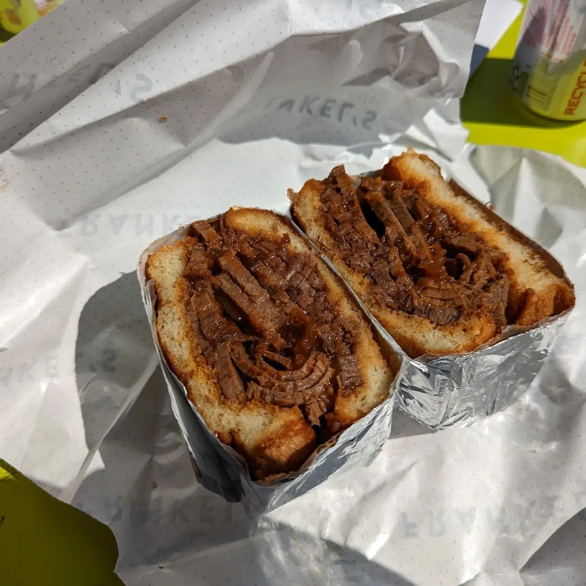 Anita's Hot Brisket Sandwich