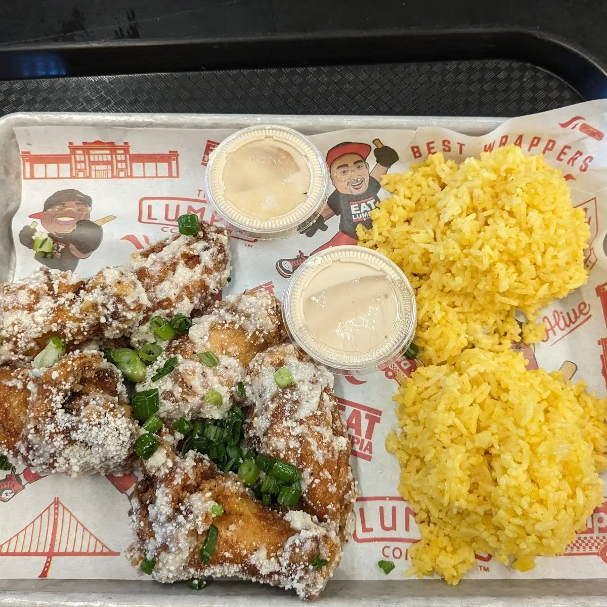 Garlic Parm Wings