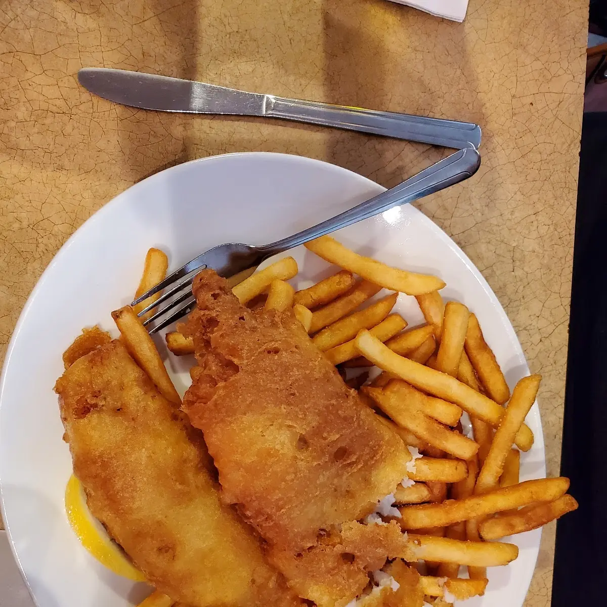 Fish and Chips Dinner