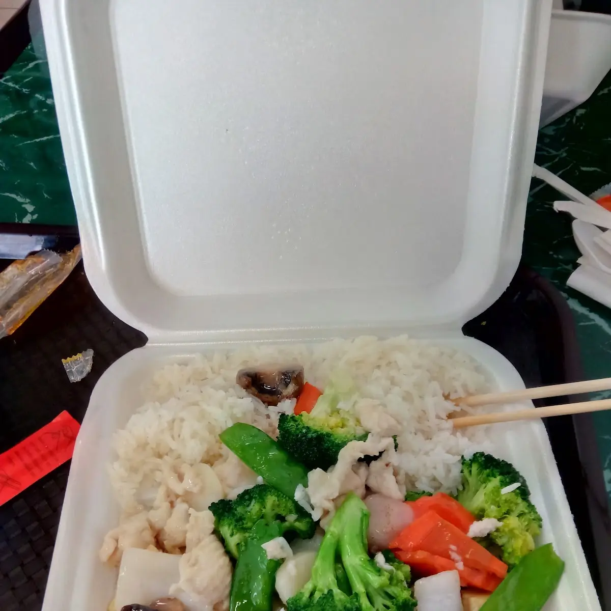 Steamed Chicken Mixed Vegetable