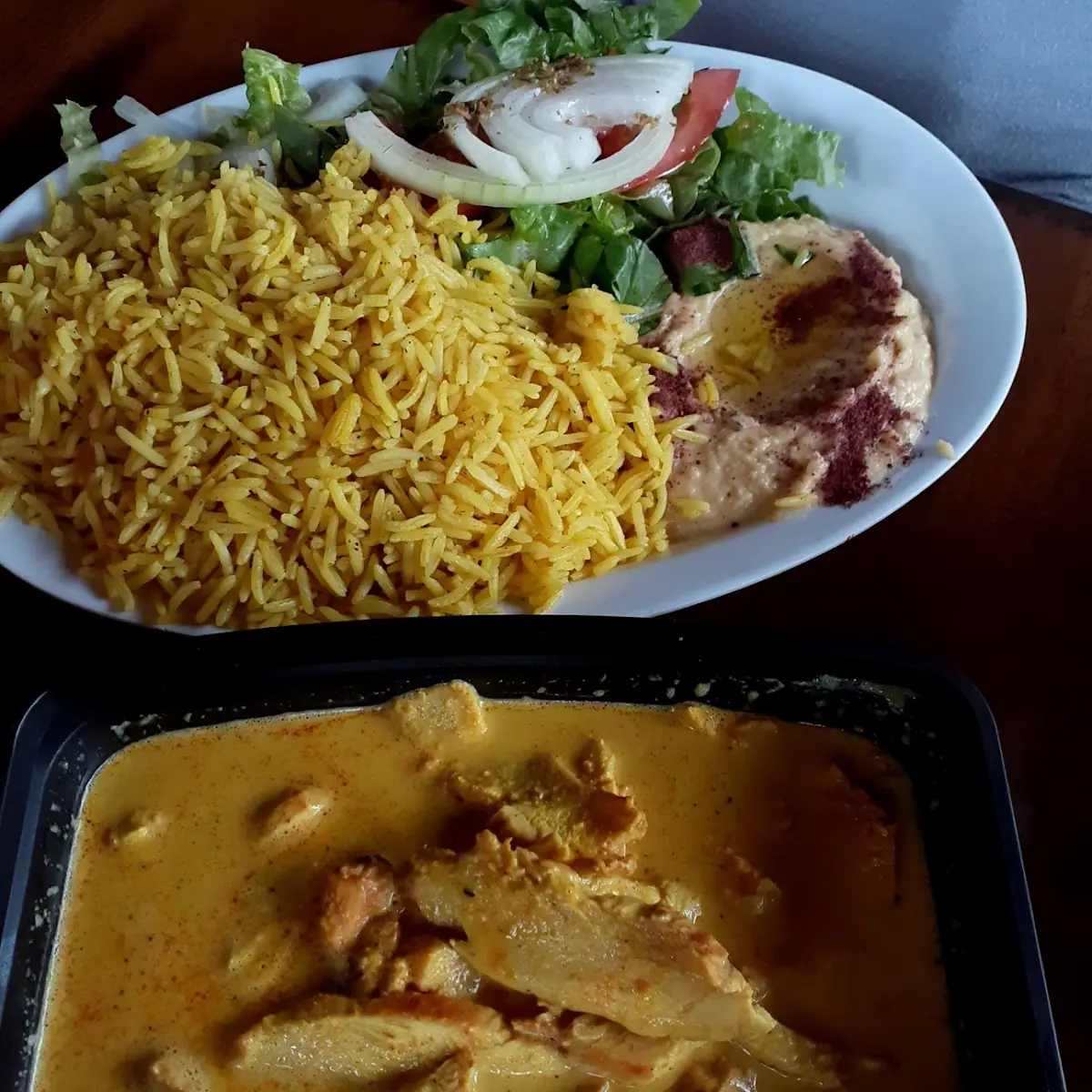 Chicken Curry Plate