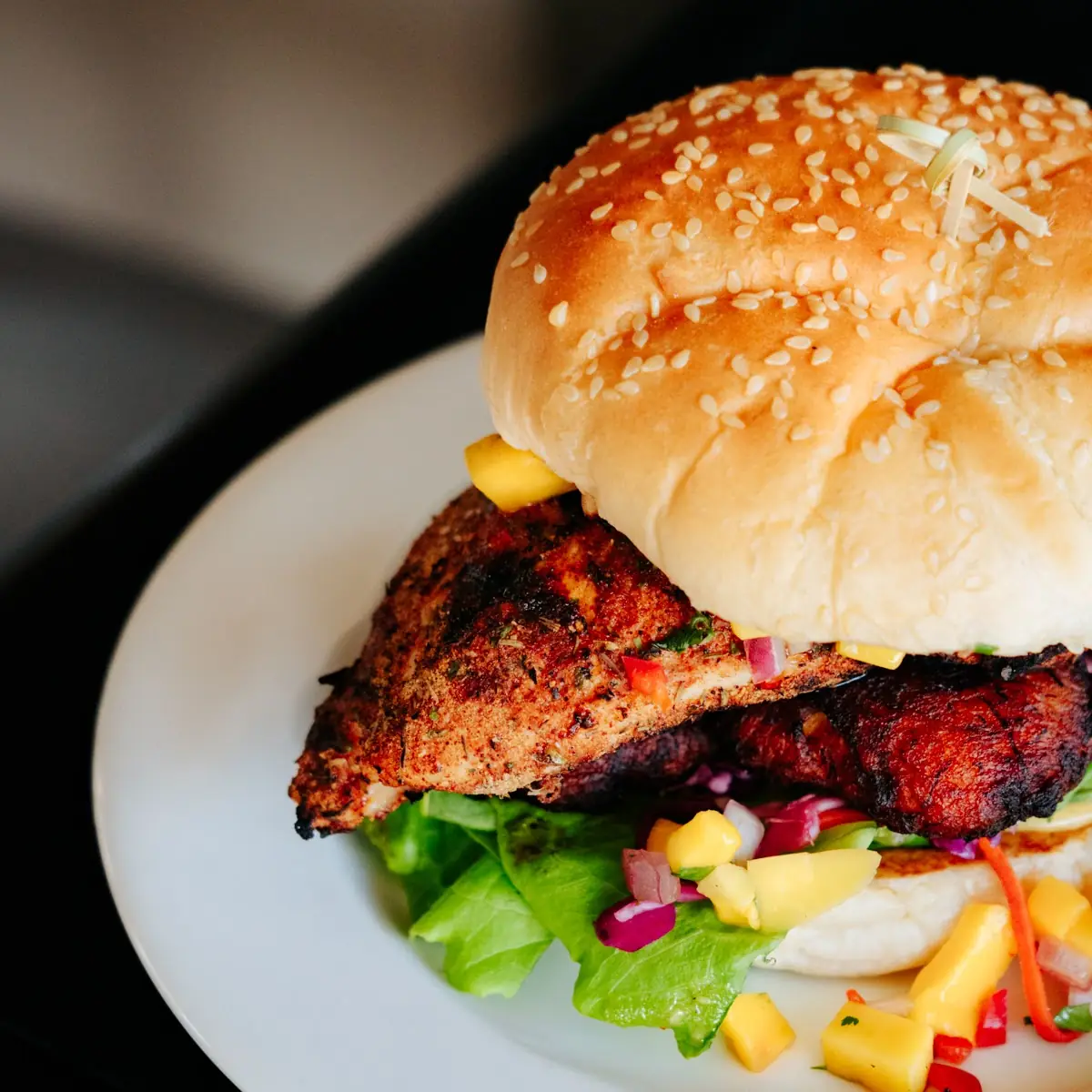 The Big Jerk Chicken Sandwich