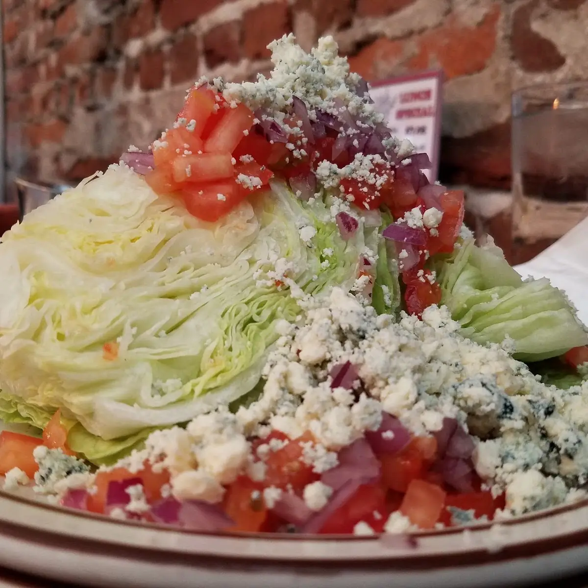 Blue Cheese Iceberg Wedge