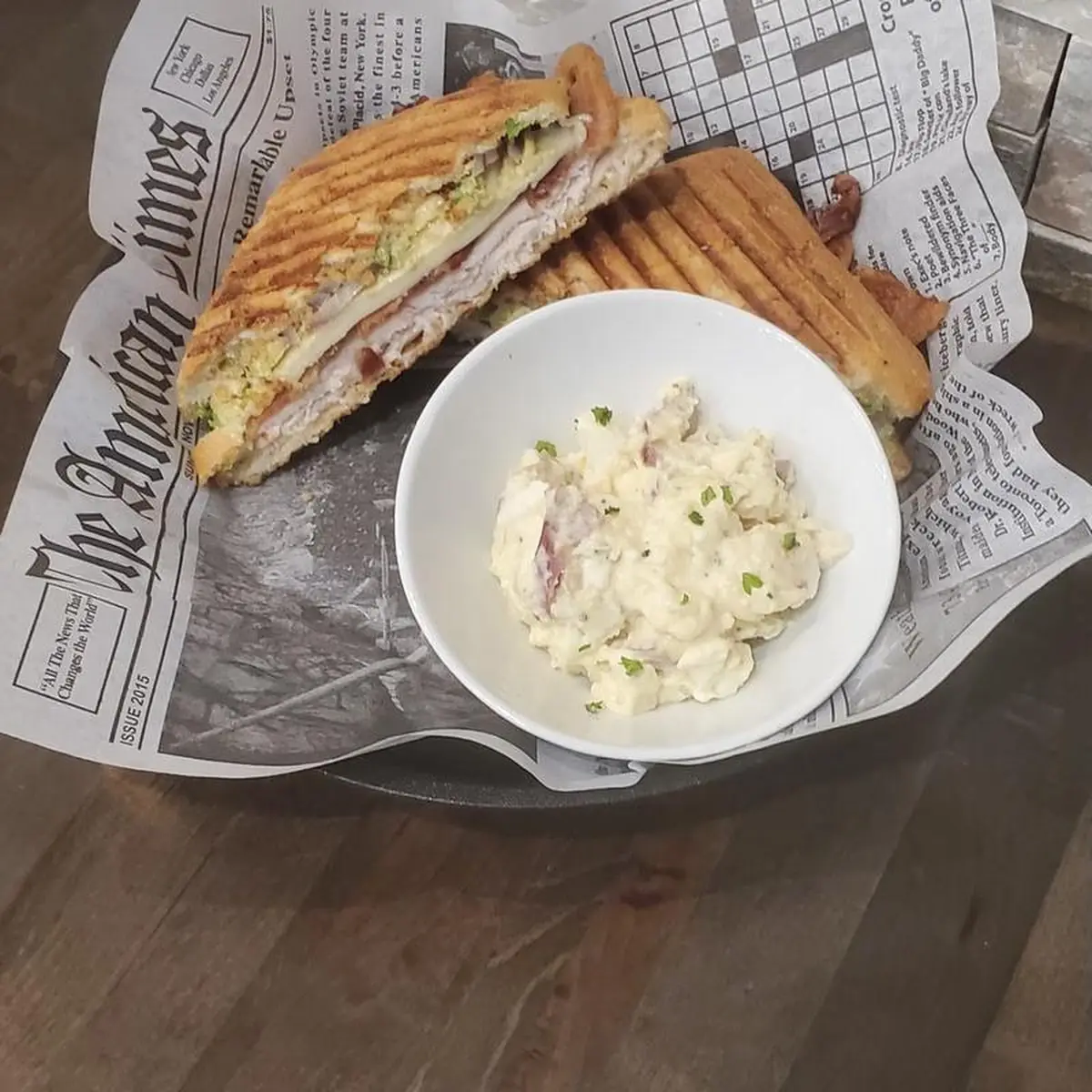 Turkey Bacon Swiss Panini