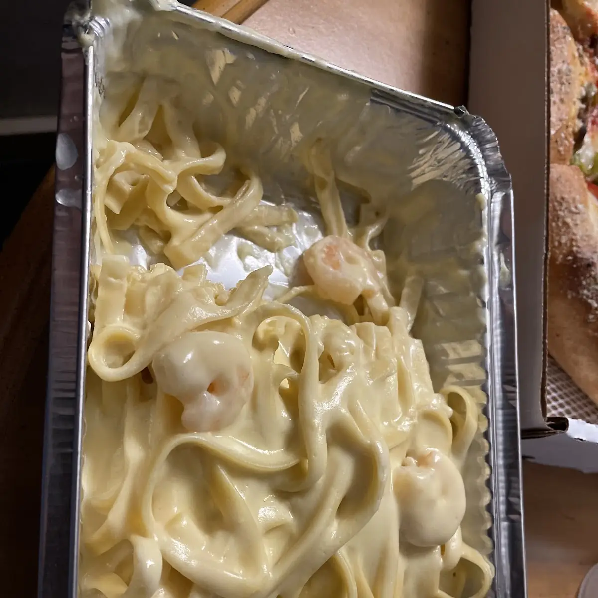 Alfredo Pasta with Shrimp