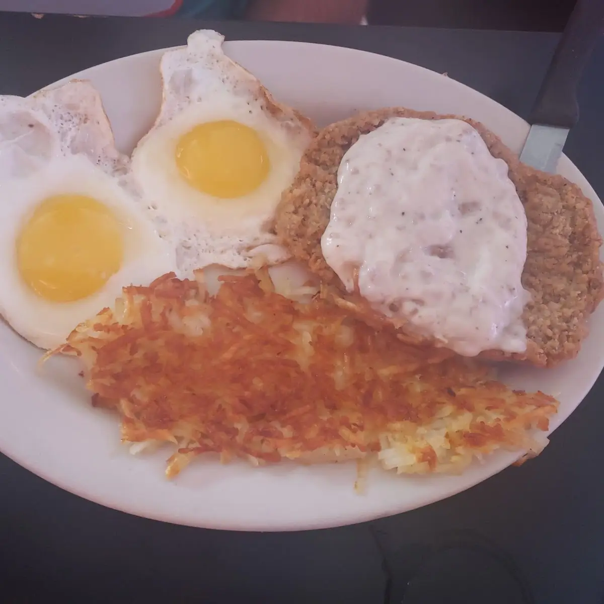 Country Fried Steak & Eggs