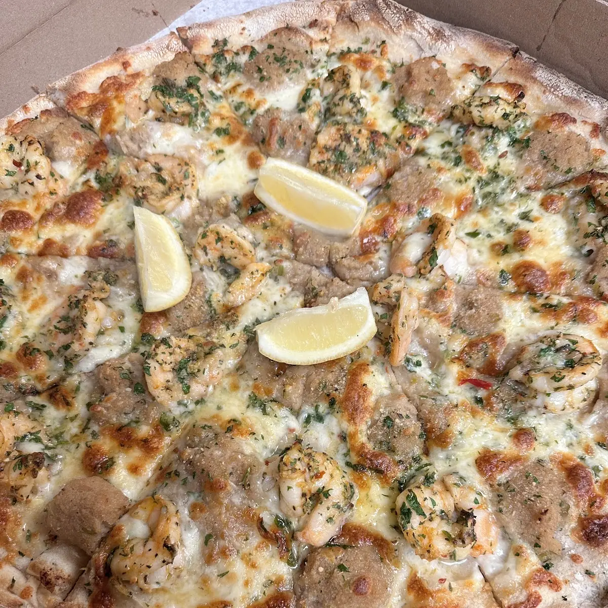 White Specialty Pizza