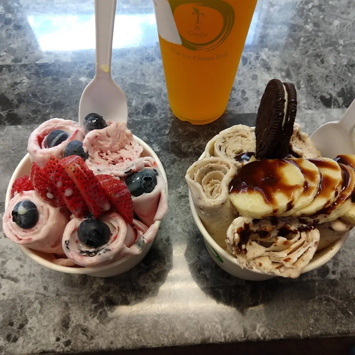 Rolled Ice Cream