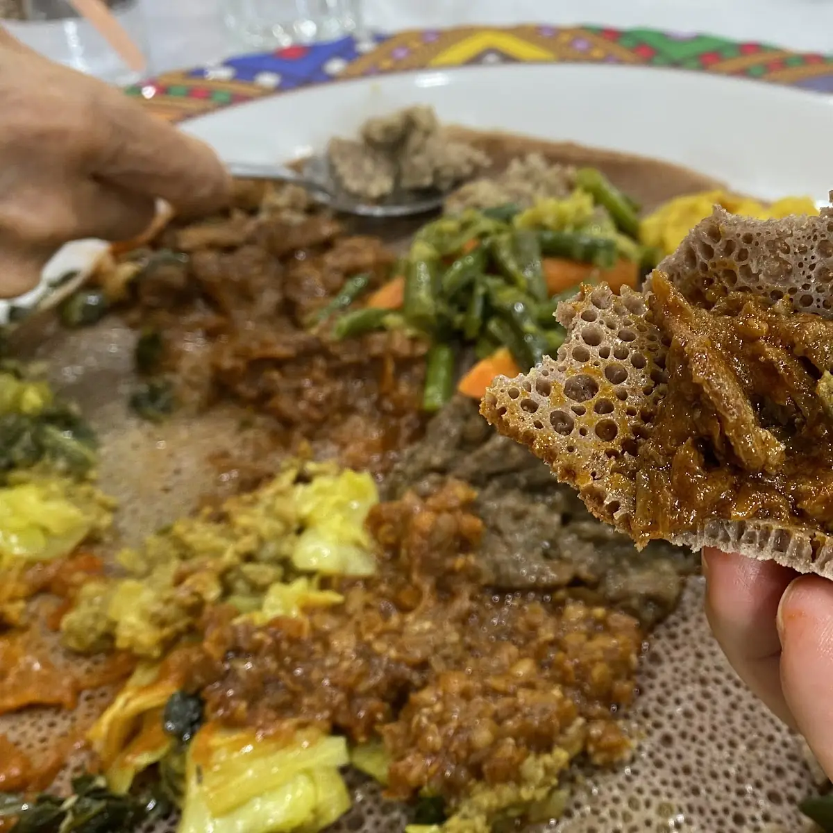 Extras Sides (Gomen (Collard Green)), or Cabbage, or Injera, Etc.,