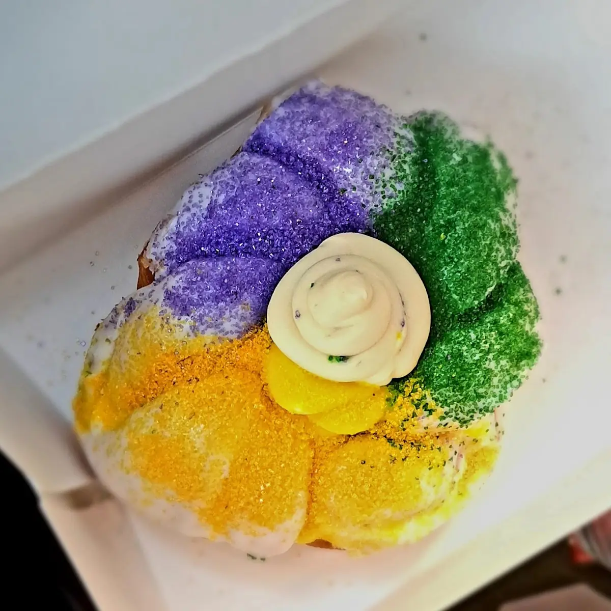 King Cake Donut