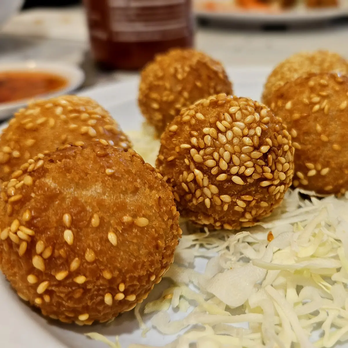 Mung Bean Sesame Balls 3pcs