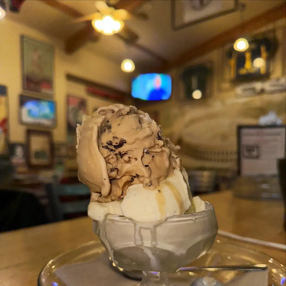 Coffee Crunch & Vanilla Bean Gelato