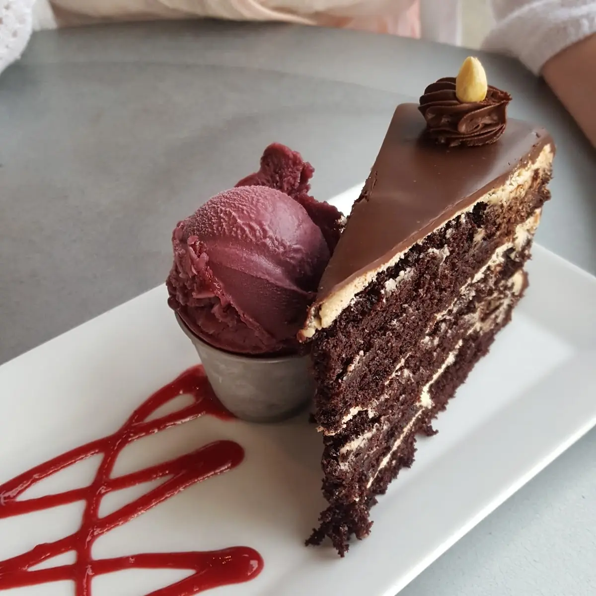 Chocolate Peanut Butter Cake
