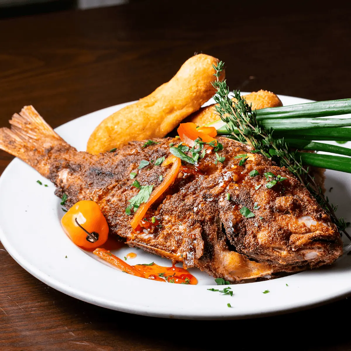 Calypso Fried Fish - Whole Snapper