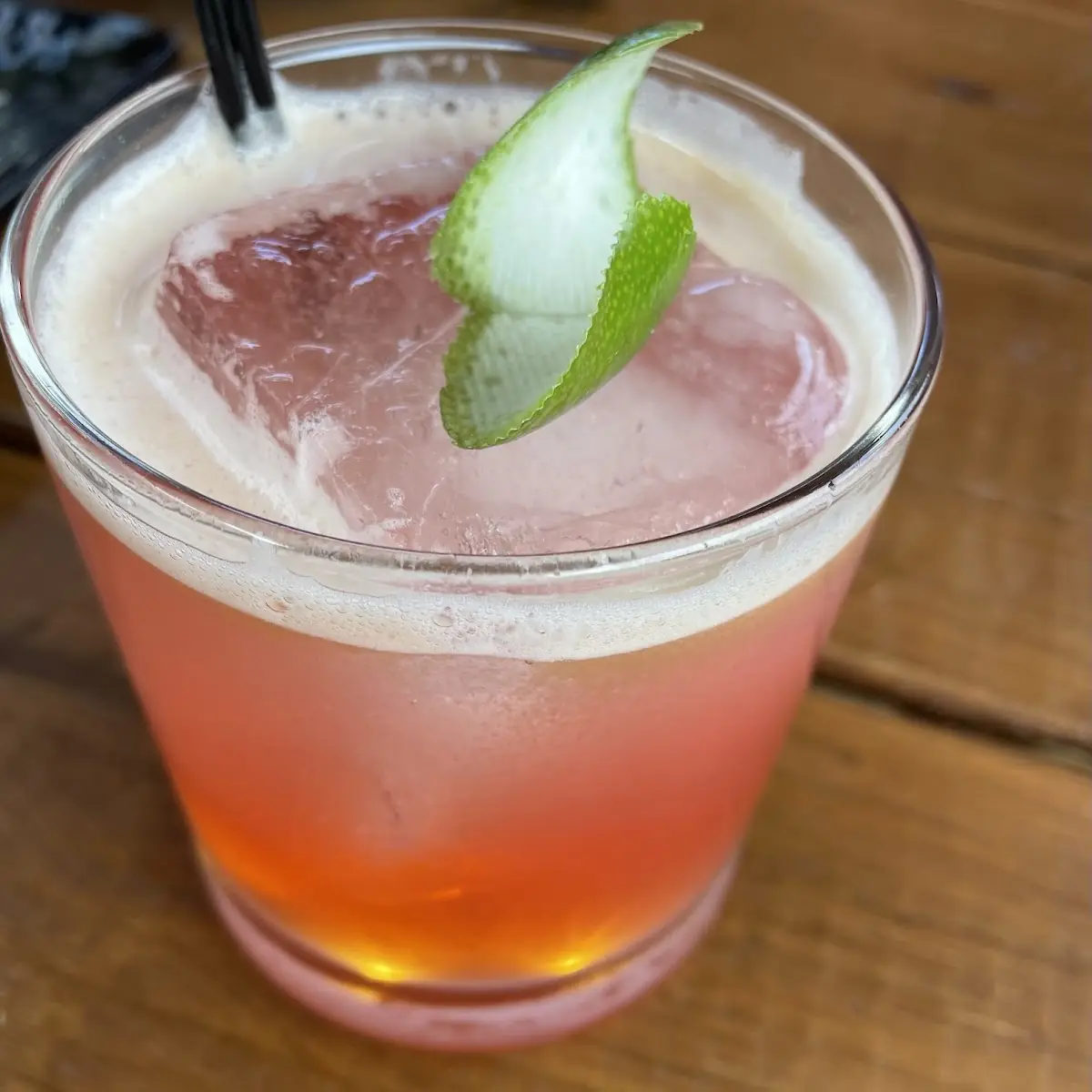 Dragon Fruit Whiskey Sour