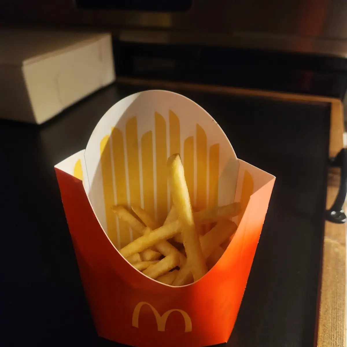 Medium Fries with Less Than Small Fry Amount