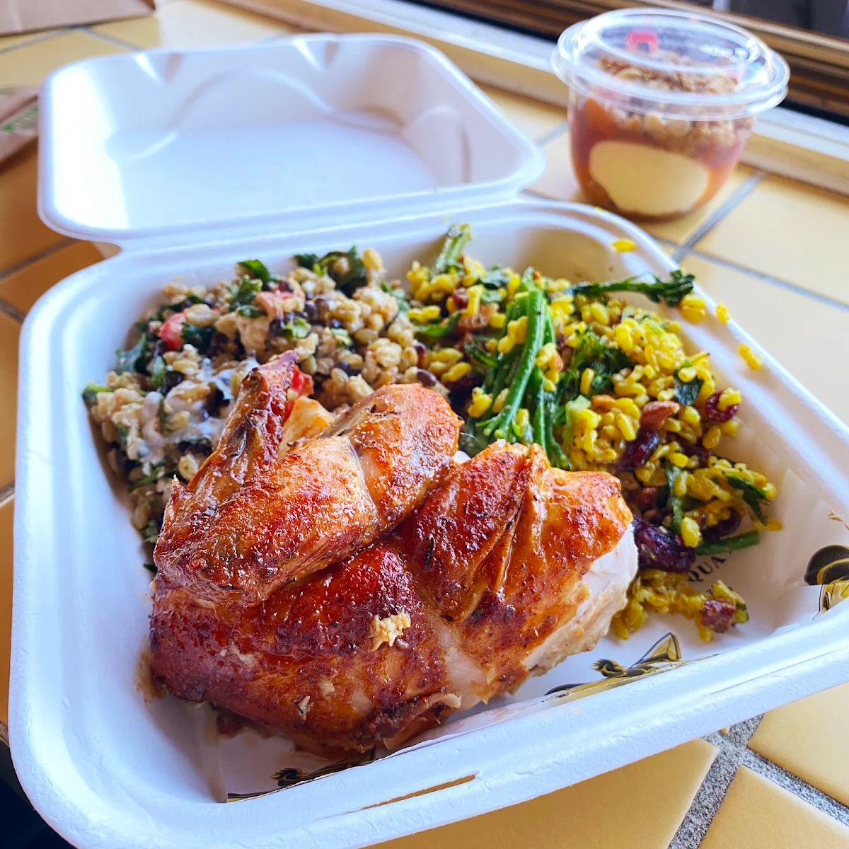 Quarter Chicken with 2 Sides