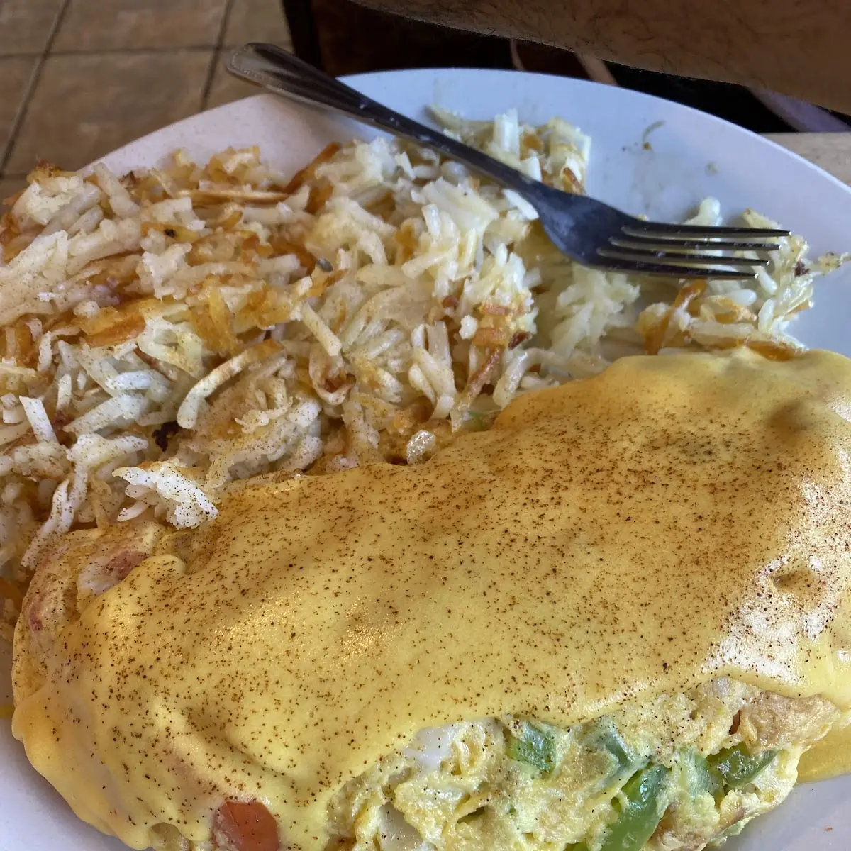 Seafood Omelette