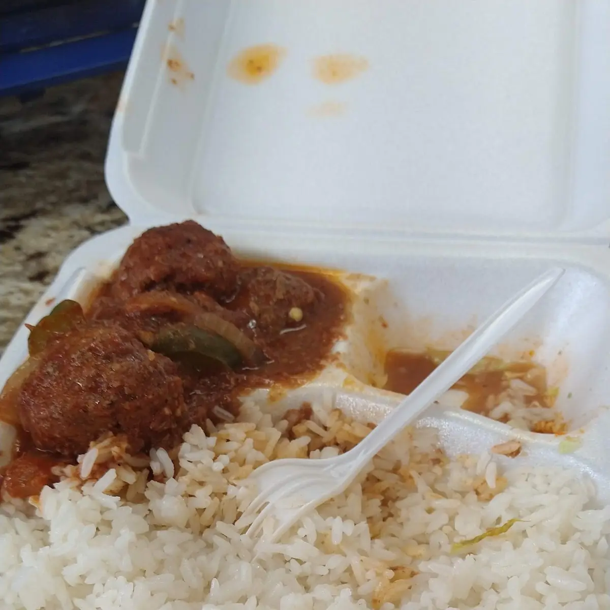 Arroz Blanco Con Res