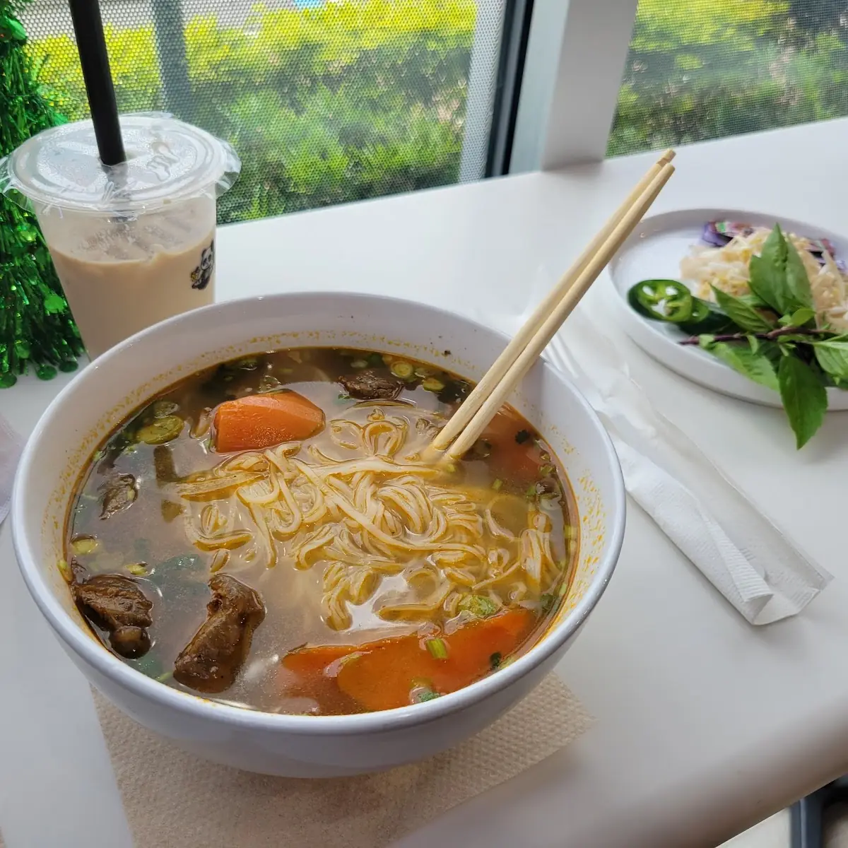 Beef Stew Noodle Soup Bo Kho