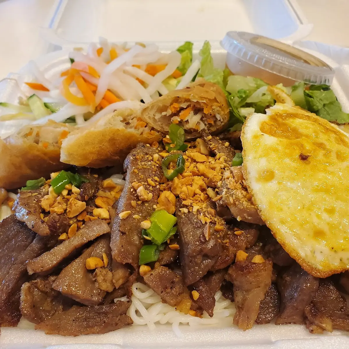 Grilled Pork & Rice Noodles