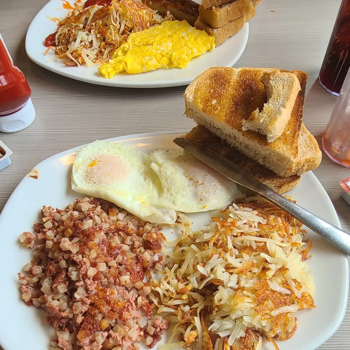 Corned Beef Hash & Eggs