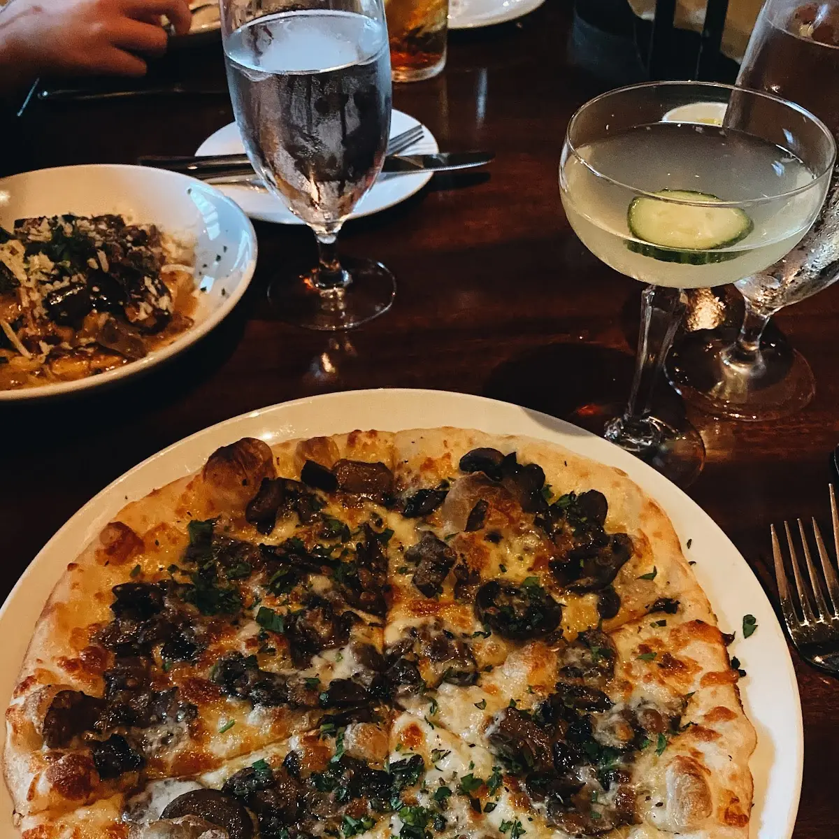 Wild Mushroom Pizza