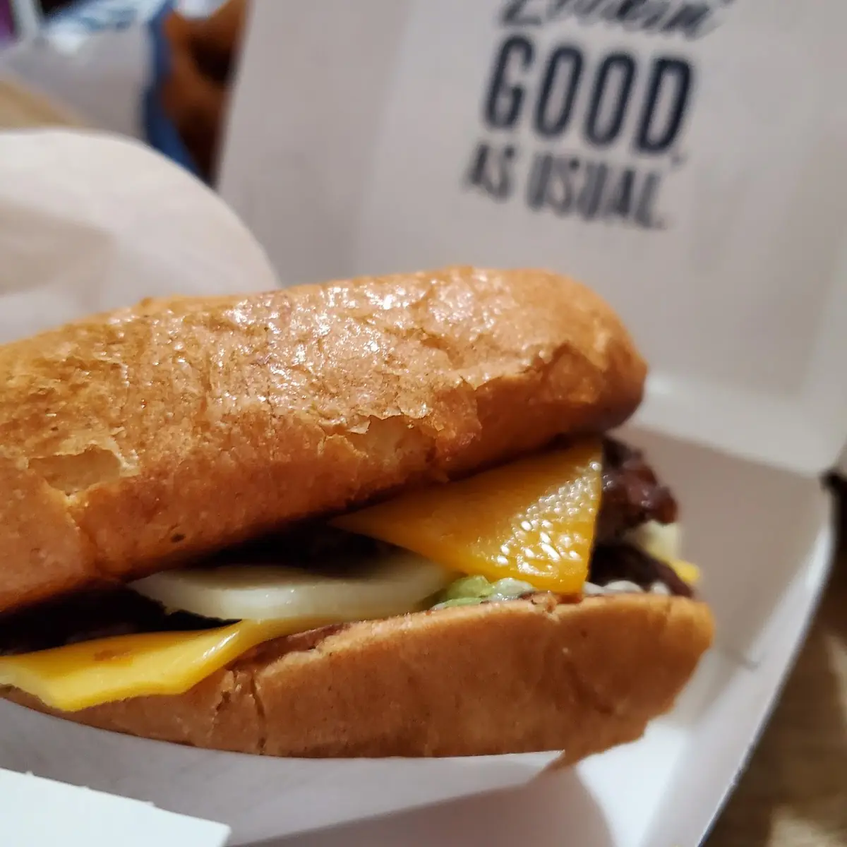 Cheddar Burger