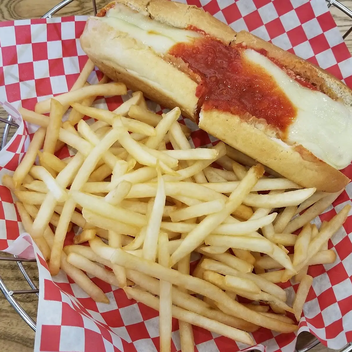 Chicken Parmigiana Sandwich