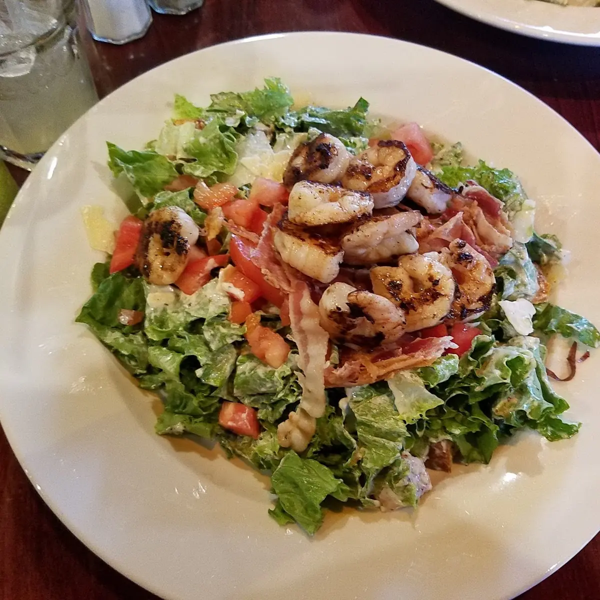Grilled Shrimp Caesar Salad
