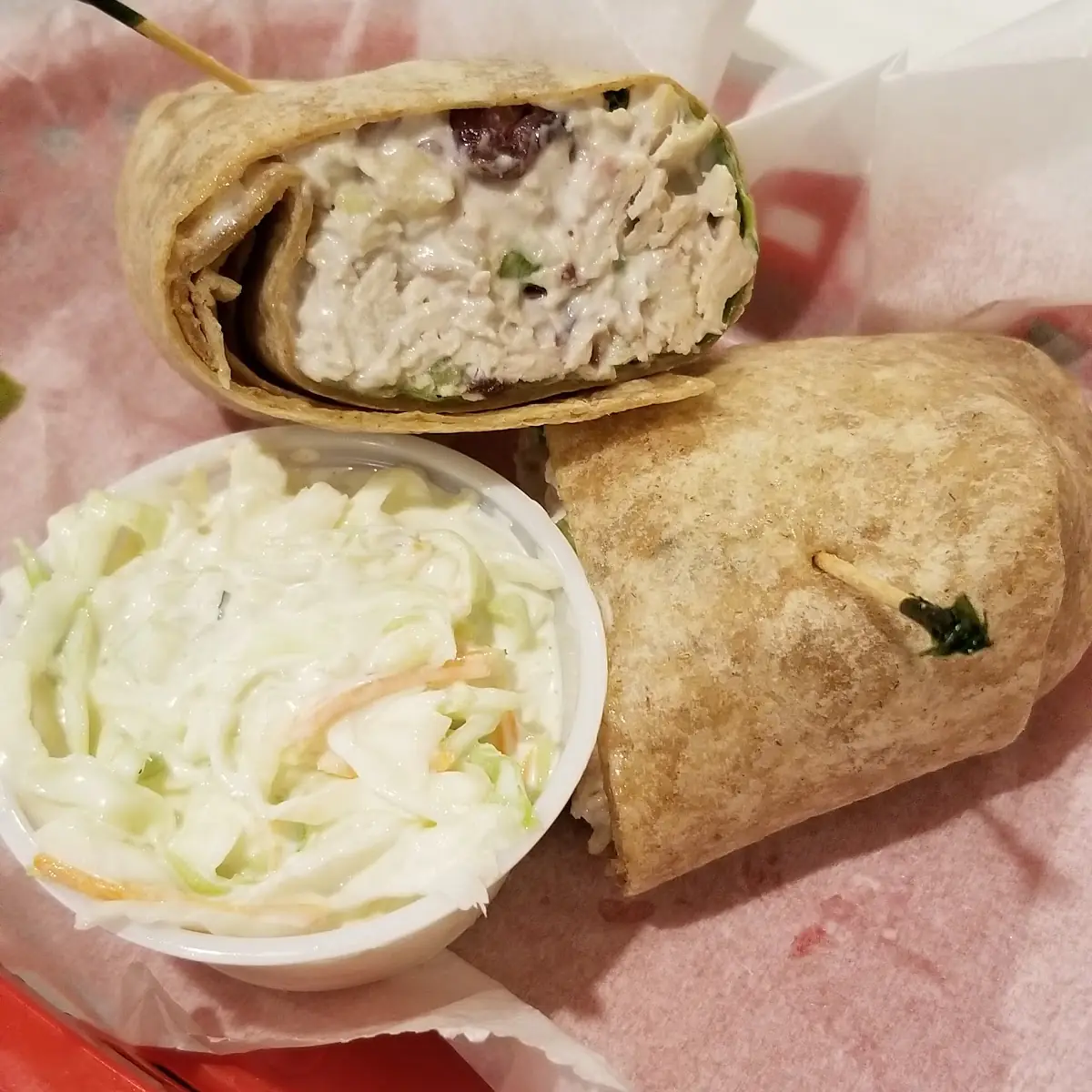 Cranberry Walnut Chicken Salad