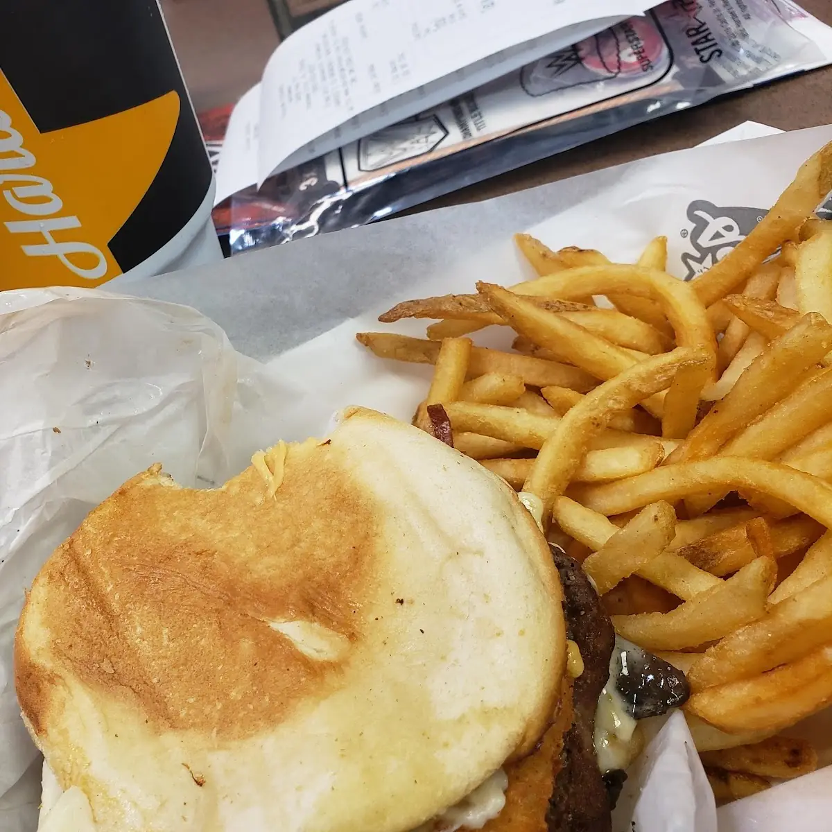 Mushroom Swiss Burger