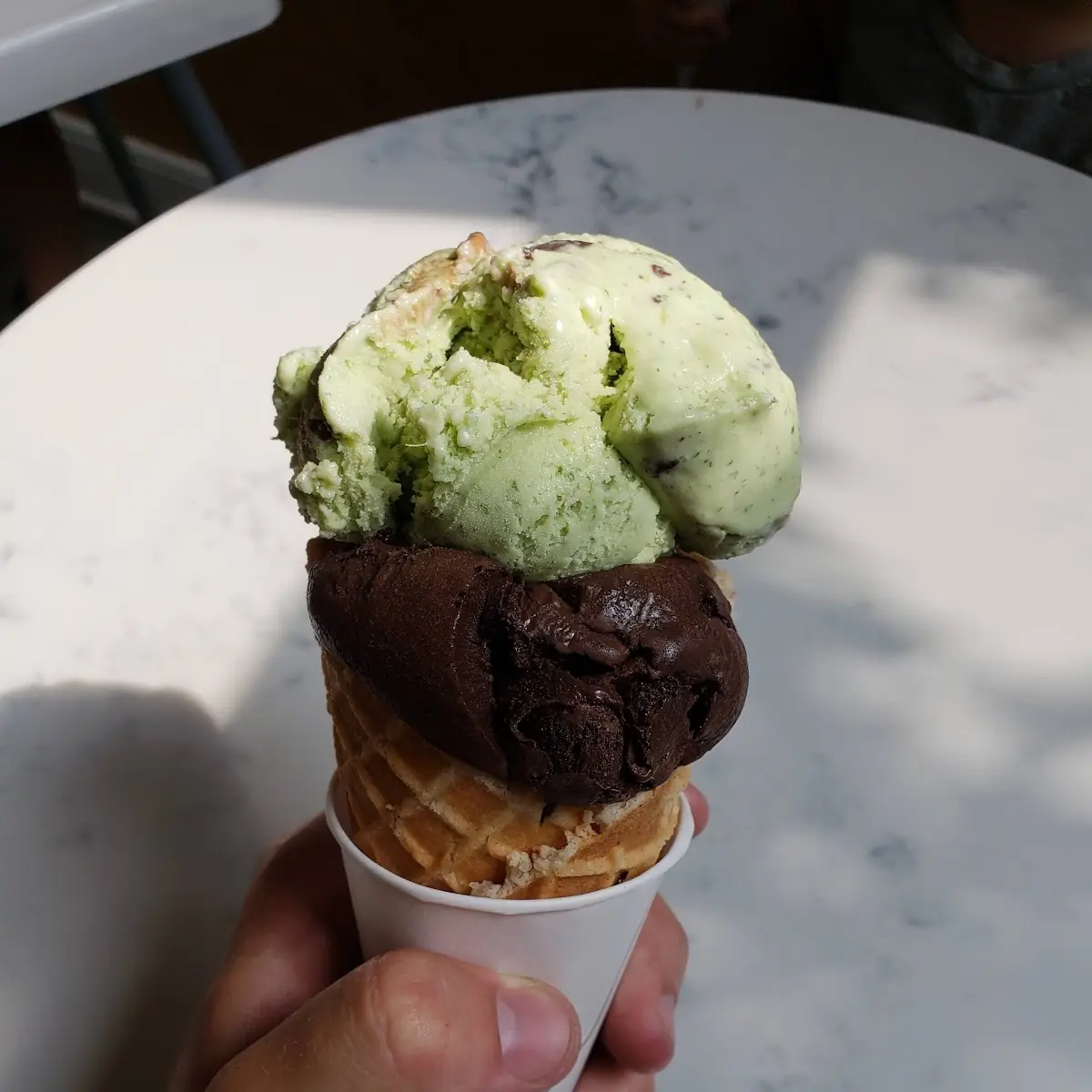 Dark Chocolate and Mint