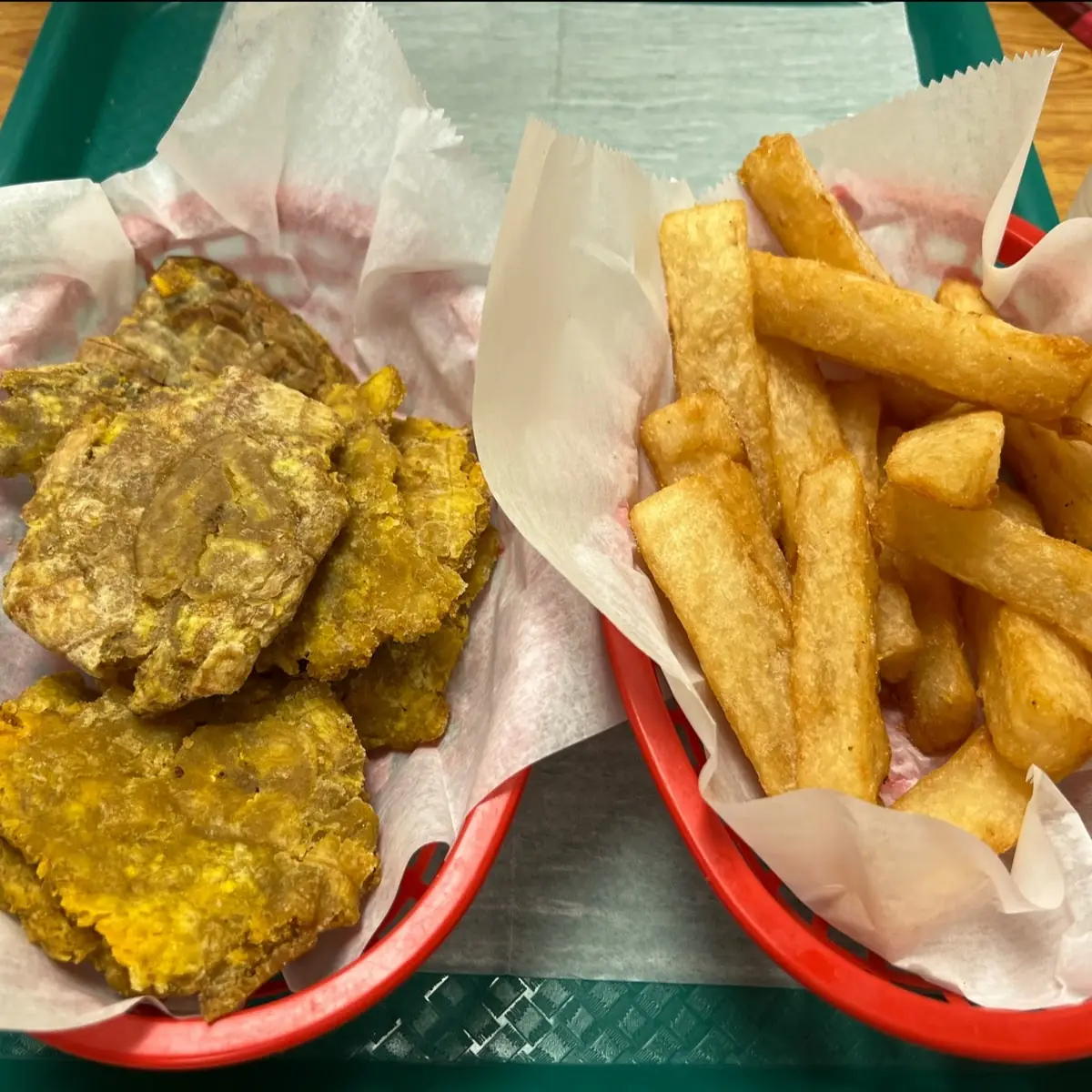 Fried Plantains and Yucca Fries