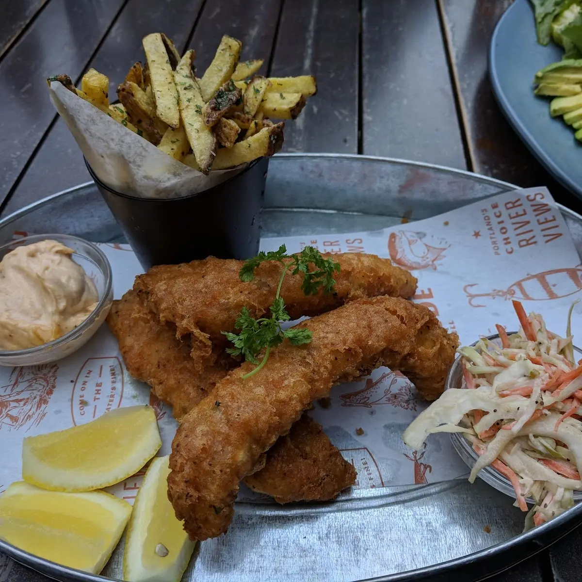 Southern Fried Fish & Chips