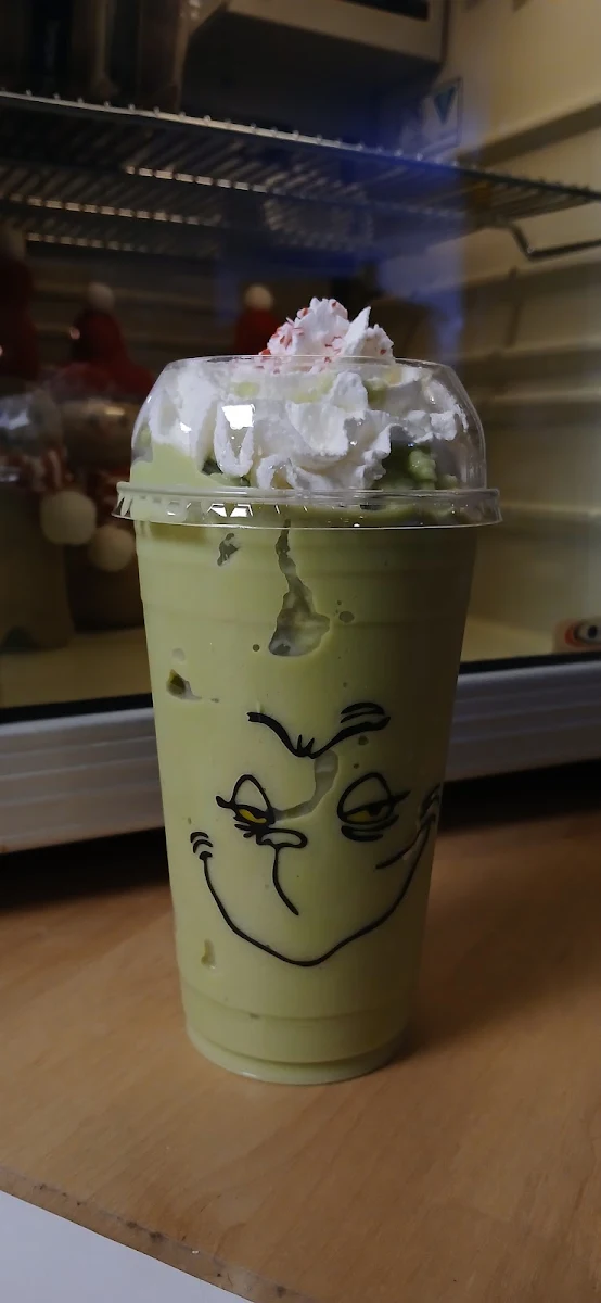 White Choc Matcha Frappe