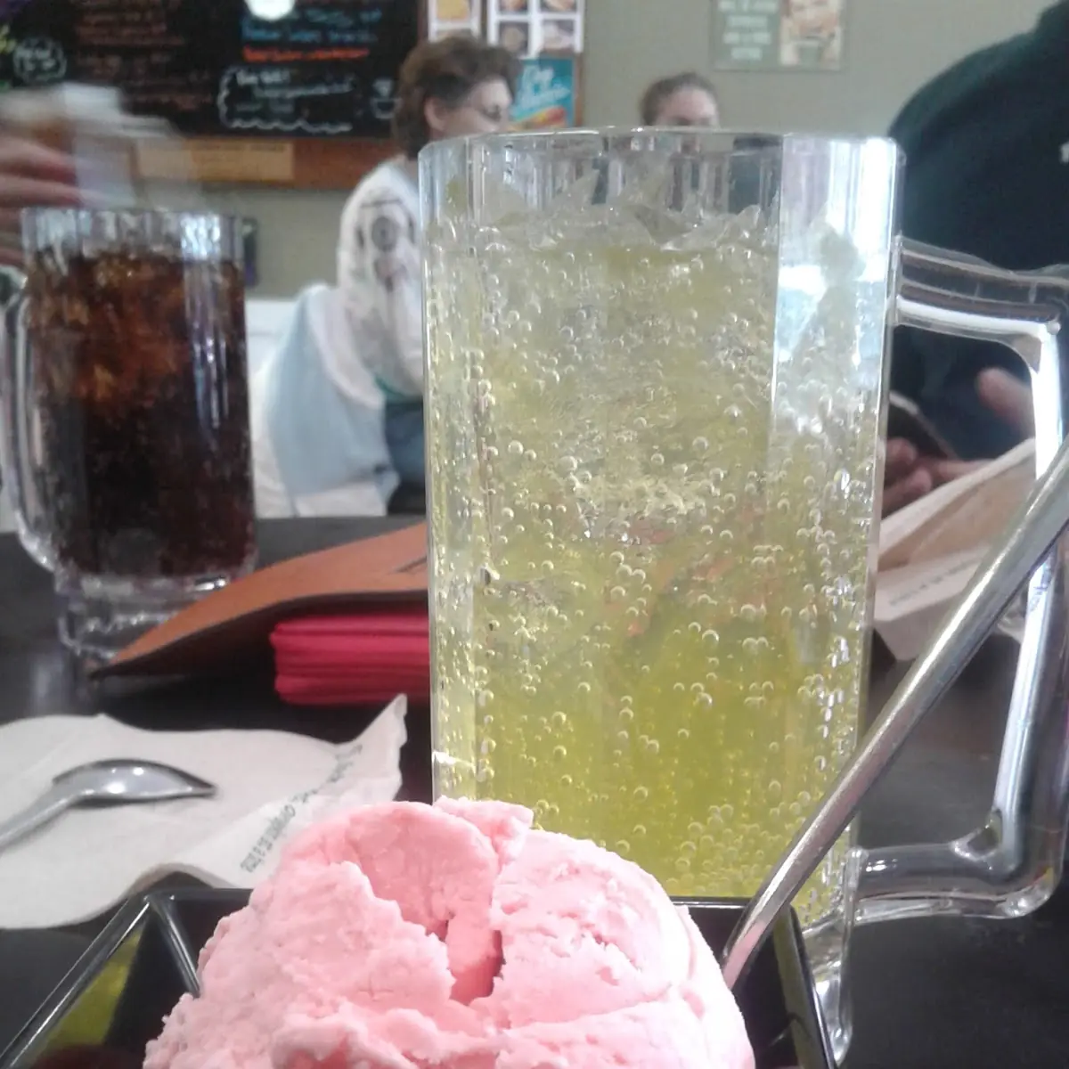 Raspberry iced Tea