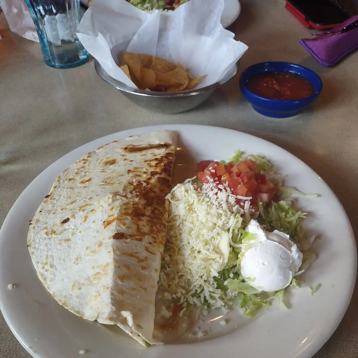 Chicken Quesadilla