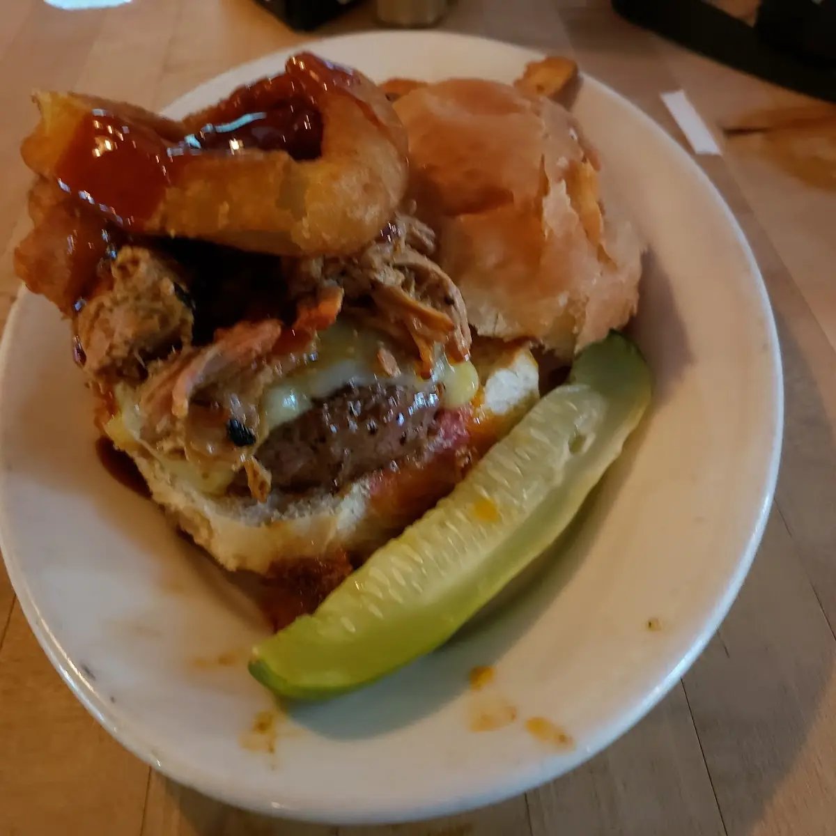 Pulled Pork Burger