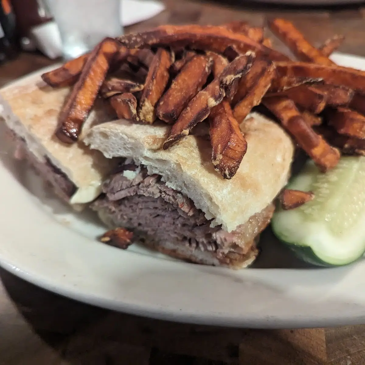 Skirt Steak Sandwich