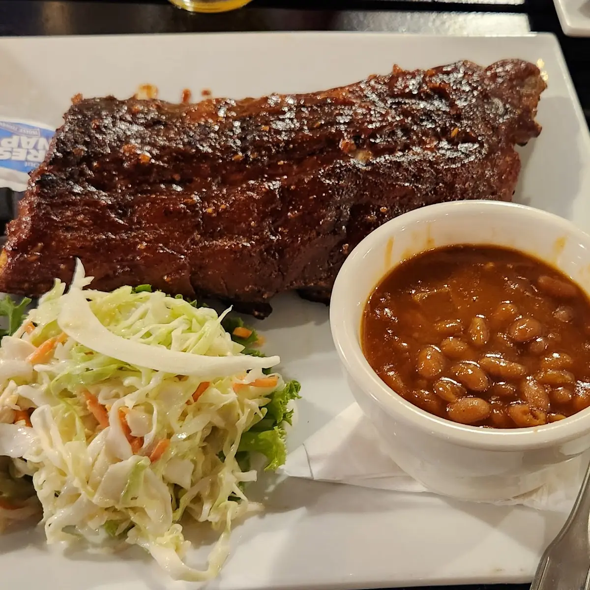 Half Rack of Baby Back Ribs
