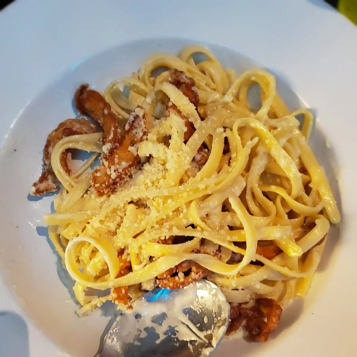 Smoked Chicken Carbonara