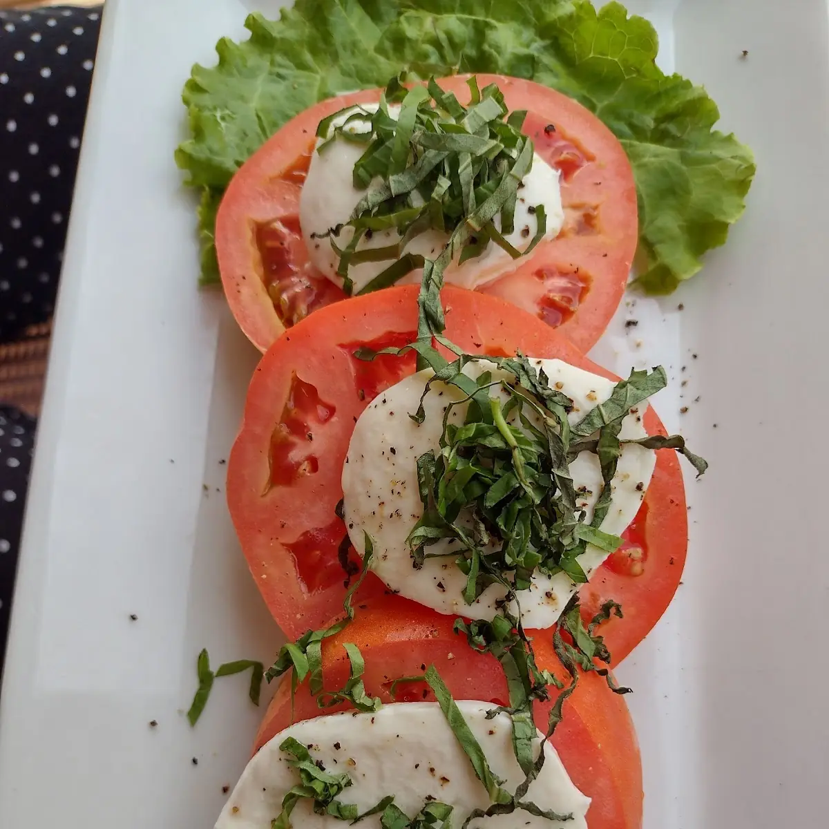 Tomato Basil Stack