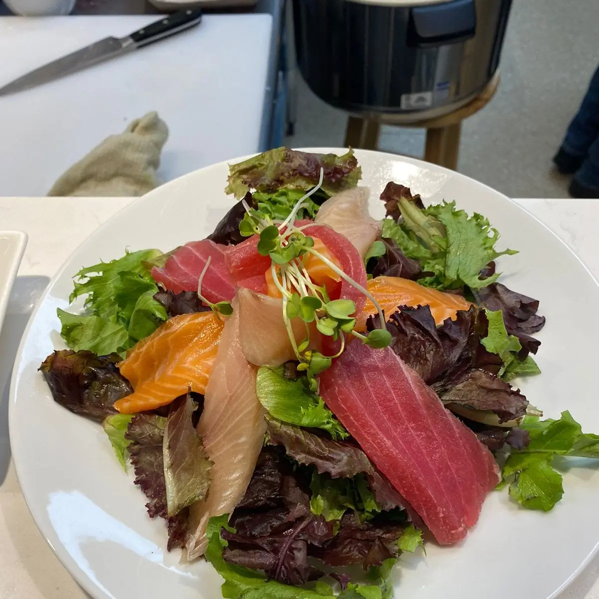 Sashimi Salad
