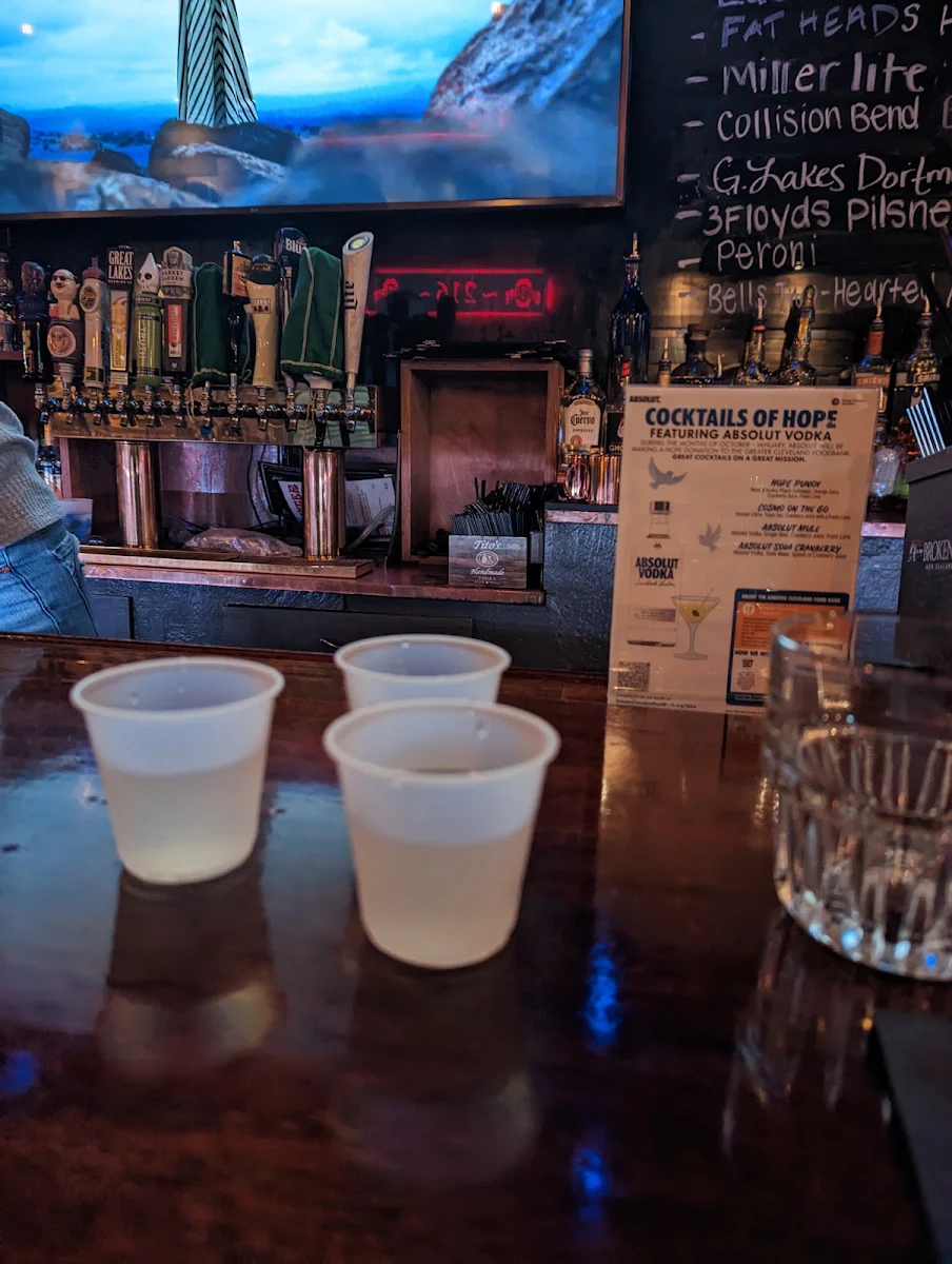Fresh Made Lemon Drop Shots