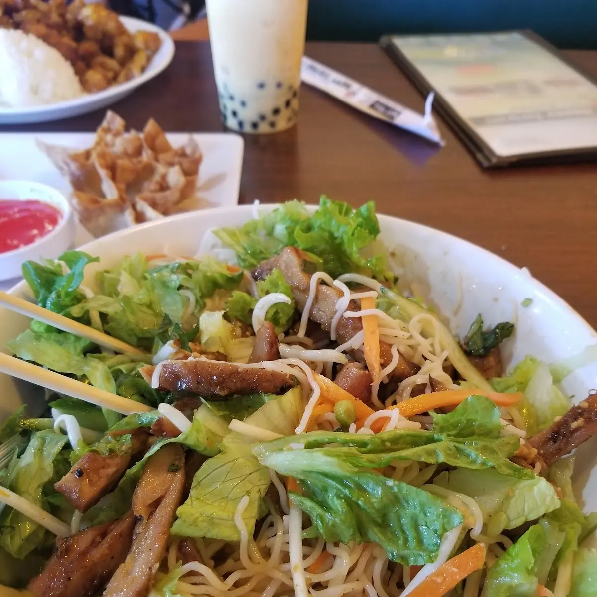 Chicken Vermicelli Bowl