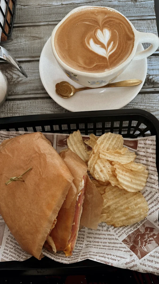 Ham Egg and Cheese on Cuban Bread